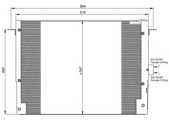 Compre STC3679 Land Rover Radiador de aparelho de ar condicionado