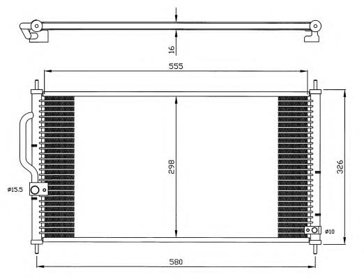 Radiador de aparelho de ar condicionado NRF 35627 preço, a partir de 71,63 USD