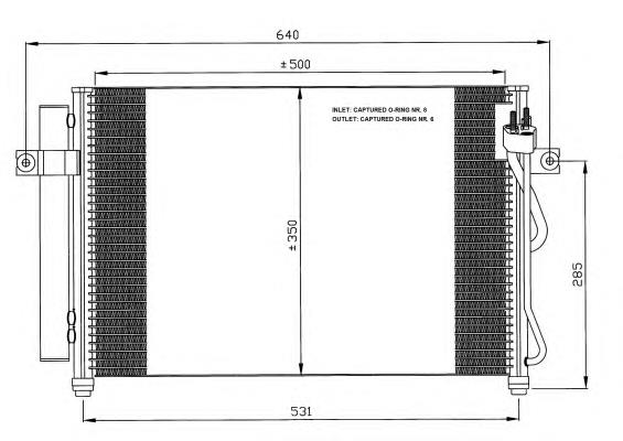 Radiador de aparelho de ar condicionado Hyundai/Kia 976061C300 preço, a partir de 93,64 USD