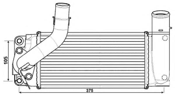 Radiador de intercooler Toyota DT4221343070 preço, a partir de 108,96 USD