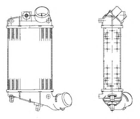 Radiador de intercooler Fiat/Alfa/Lancia 0051715999 preço, a partir de 81,72 USD