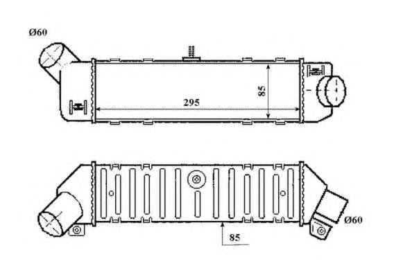 Radiador de intercooler VAG 6K0145805C preço, a partir de 93,77 USD