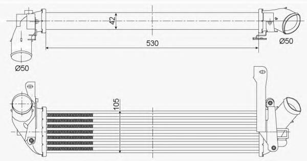 Compre 30353 NRF Radiador de intercooler
