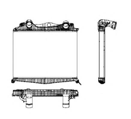 Radiador de intercooler Nissens 97015 preço, a partir de 686,07 USD