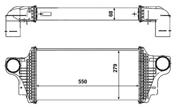Radiador de intercooler Mercedes 1645000000 preço, a partir de 197,50 USD