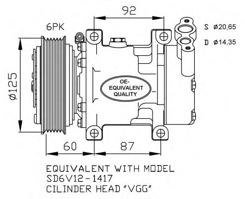 Compre 32235 NRF Compressor de aparelho de ar condicionado
