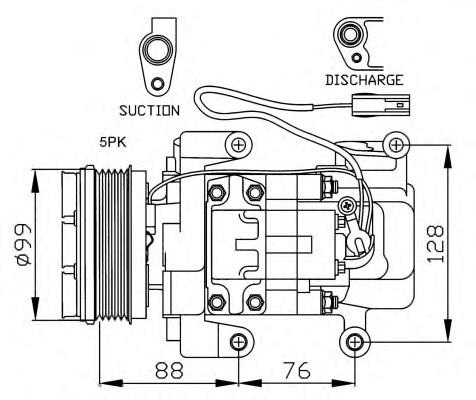 Compressor de aparelho de ar condicionado Mazda BP4S61K00 preço, a partir de 55,30 USD