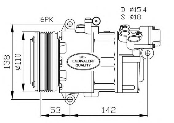 Compressor de aparelho de ar condicionado BMW 64524149481 preço, a partir de 105,56 USD
