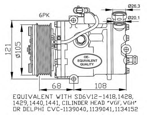 Compressor de aparelho de ar condicionado Airstal 100076 preço, a partir de 287,81 USD