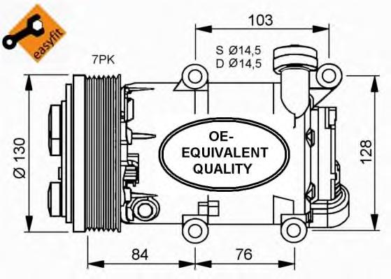 Compressor de aparelho de ar condicionado NRF 32410 preço, a partir de 282,73 USD