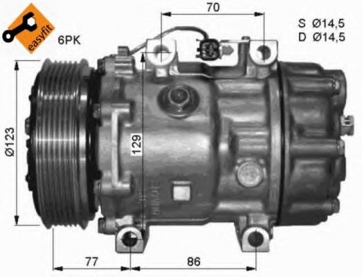 Compre 36000270 Ford Compressor de aparelho de ar condicionado