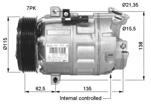 17900102 Profit Compressor de aparelho de ar condicionado
