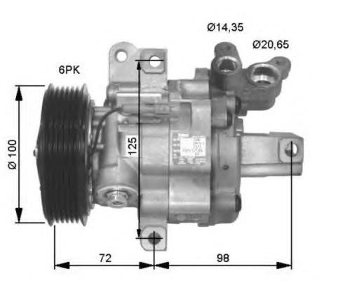 Compressor de aparelho de ar condicionado Toyota 883100H020 preço, a partir de 180,78 USD