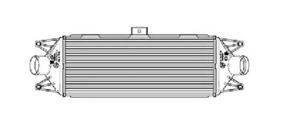 DCA1029 Diederichs Radiador de intercooler