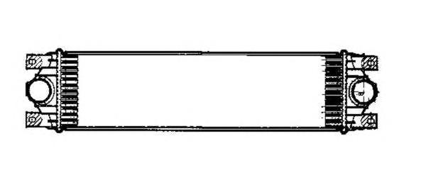 Radiador de intercooler NRF 30877