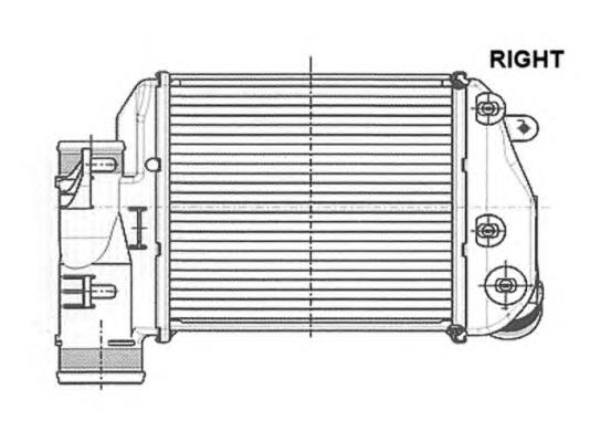 Radiador de intercooler NRF 30768 preço, a partir de 104,29 USD