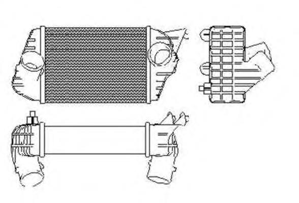 Radiador de intercooler Fiat/Alfa/Lancia 46745841 preço, a partir de 54,48 USD