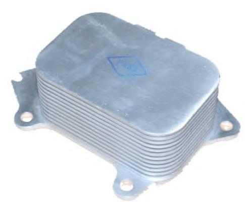 31174 NRF Radiador de óleo (frigorífico), debaixo de filtro