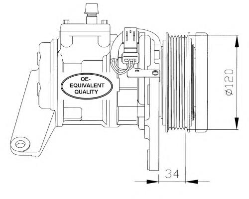 Compressor de aparelho de ar condicionado Chrysler RX677144AB preço, a partir de 279,55 USD