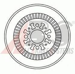 2331S ABS Tambor do freio traseiro
