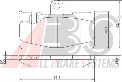Compre 0446650090 Toyota Sapatas do freio traseiras de disco