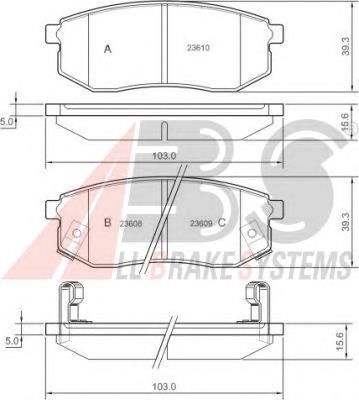 Sapatas do freio traseiras de disco Hyundai/Kia 53302M2A01 preço, a partir de 25,58 USD