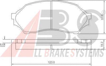 Compre B2YD3328Z Mazda Sapatas do freio dianteiras de disco