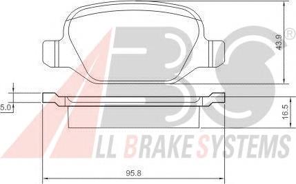 Compre 77364839 Fiat/Alfa/Lancia Sapatas do freio traseiras de disco