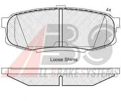 Compre 0446660150 Toyota Sapatas do freio traseiras de disco