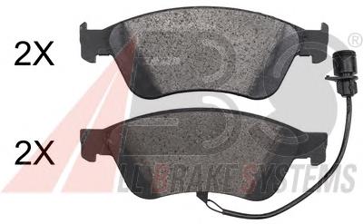 Compre 4D0698151AB VAG Sapatas do freio dianteiras de disco