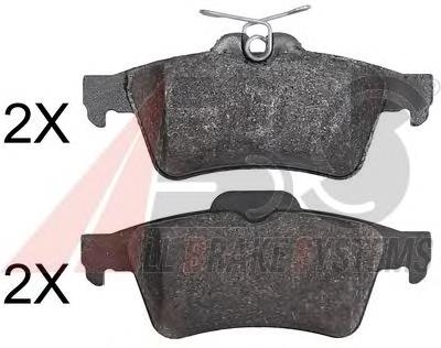 Compre 1647875980 Peugeot/Citroen Sapatas do freio traseiras de disco