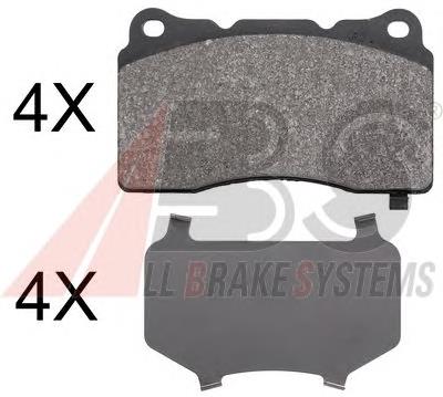 Sapatas do freio dianteiras de disco DP41210R EBC Brakes