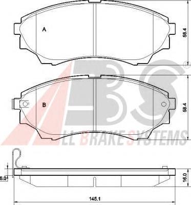 Compre 1356600 Ford Sapatas do freio dianteiras de disco