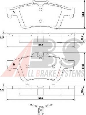 Compre 2111122 Ford Sapatas do freio traseiras de disco