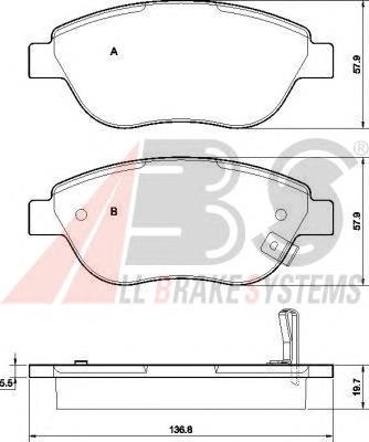 Compre FD7262A Necto Sapatas do freio dianteiras de disco