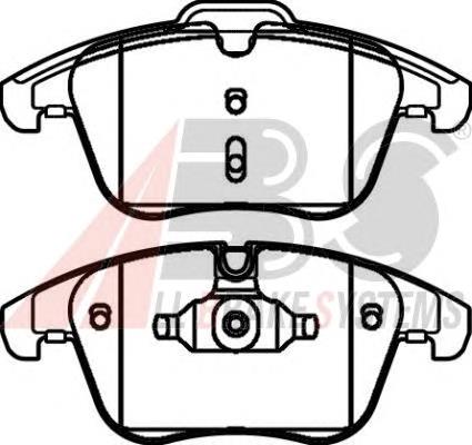 Sapatas do freio dianteiras de disco ABS 37568 preço, a partir de 35,71 USD