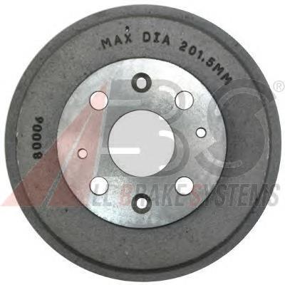 Tambor do freio traseiro 14D63110 Brembo
