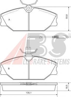 Compre 410601531R Renault (RVI) Sapatas do freio dianteiras de disco