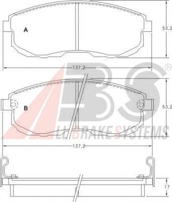 Sapatas do freio dianteiras de disco Nissan/Infiniti 410602Y990 preço, a partir de 34,15 USD