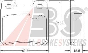 90485136 Opel Sapatas do freio traseiras de disco