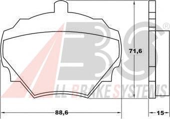 Sapatas do freio traseiras de disco Land Rover SFP500200 preço, a partir de 46,11 USD