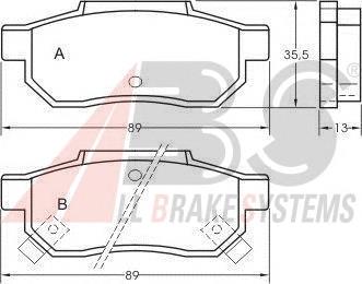 Compre 43022ST7000 Honda Sapatas do freio traseiras de disco