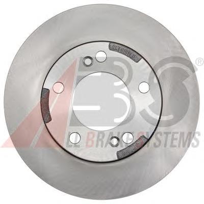 Disco do freio dianteiro DIS02C Japan Parts