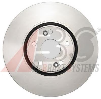 Disco do freio dianteiro 8200019581 Renault (RVI)