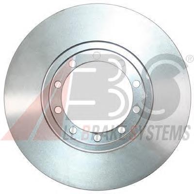 Disco do freio traseiro LVBD1235Z Motaquip