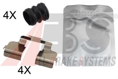 Kit de molas de fixação de sapatas de disco dianteiras Renault (RVI) 410278957R preço, a partir de 11,63 USD