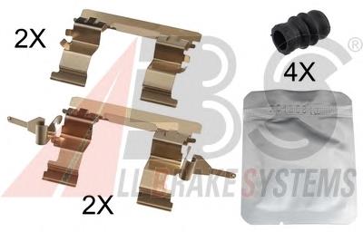 Fechadura de mola de suporte D10801FE0A Nissan/Infiniti