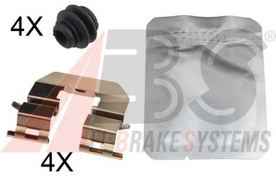 Compre 582460W000 Hyundai/Kia Kit de molas de fixação de sapatas de disco traseiras