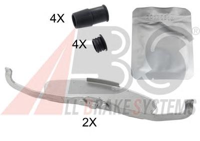 Kit de molas de fixação de sapatas de disco dianteiras VAG 1K0615269C preço, a partir de 13,04 USD