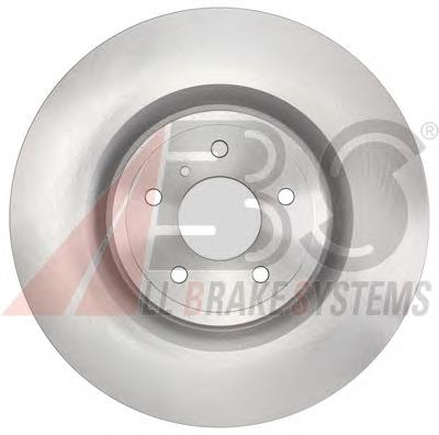 Disco do freio dianteiro Nipparts N3302186
